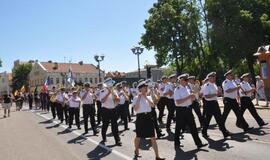 Klaipėdiečiai pasveikino NATO karius