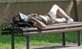 Karščiai tęsis ir po savaitgalio