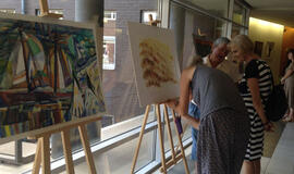 Klaipėdoje atidaryta tarptautinio akvarelės plenero paroda