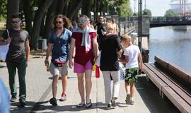 Orai: šiluma vilios į lauką