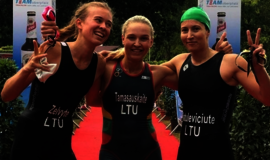 Vokietijoje – triguba Lietuvos penkiakovininkių pergalė
