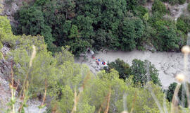 Italija: staiga patvinus kalnų upei, žuvo mažiausiai 11 žmonių