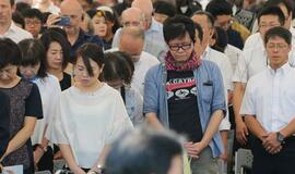 Japonija pagerbė Hirošimos atominio bombardavimo aukų atminimą