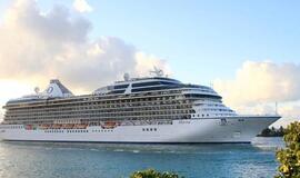 Kruizinis laineris Marina grįžta į Klaipėdą