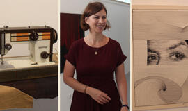 Lietuvių dailininkė Inga Likšaitė stebina pasaulį - tapo siūlais