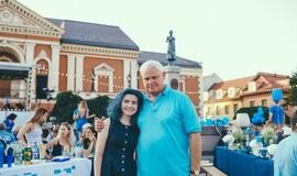 Mėlynas Klaipėdos miesto gimtadienis Teatro aikštėje