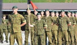 Piliavietėje - kovinės vėliavos pagerbimas