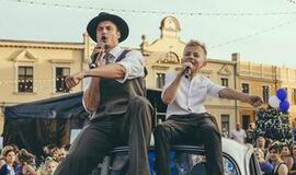 Mėlynas Klaipėdos miesto gimtadienis Teatro aikštėje