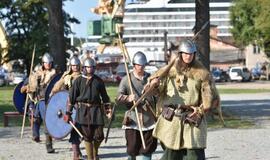 Piliavietėje - kovinės vėliavos pagerbimas