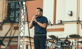 Mėlynas Klaipėdos miesto gimtadienis Teatro aikštėje