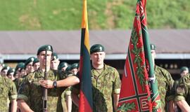 Piliavietėje - kovinės vėliavos pagerbimas