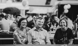 Mėlynas Klaipėdos miesto gimtadienis Teatro aikštėje