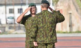 Piliavietėje - kovinės vėliavos pagerbimas