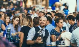 Mėlynas Klaipėdos miesto gimtadienis Teatro aikštėje