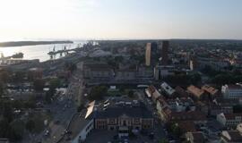 Mėlynas Klaipėdos miesto gimtadienis Teatro aikštėje