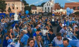 Mėlynas Klaipėdos miesto gimtadienis Teatro aikštėje