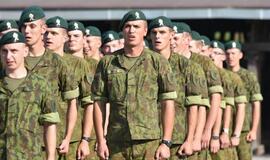 Piliavietėje - kovinės vėliavos pagerbimas