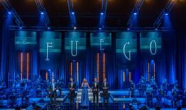 Antradienio vakarą grupei „el Fuego“  žmonės plojo atsistoję