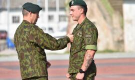 Piliavietėje - kovinės vėliavos pagerbimas