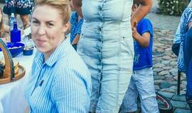 Mėlynas Klaipėdos miesto gimtadienis Teatro aikštėje