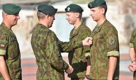 Piliavietėje - kovinės vėliavos pagerbimas