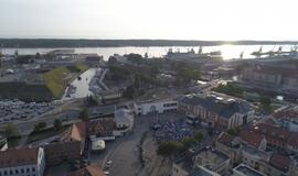 Mėlynas Klaipėdos miesto gimtadienis Teatro aikštėje