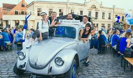 Mėlynas Klaipėdos miesto gimtadienis Teatro aikštėje