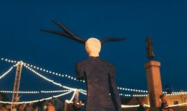 Mėlynas Klaipėdos miesto gimtadienis Teatro aikštėje