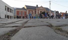 Mėlynas Klaipėdos miesto gimtadienis Teatro aikštėje