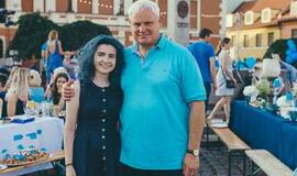 Mėlynas Klaipėdos miesto gimtadienis Teatro aikštėje