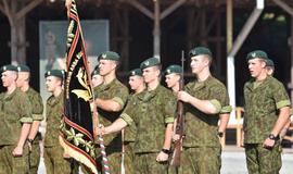 Piliavietėje - kovinės vėliavos pagerbimas