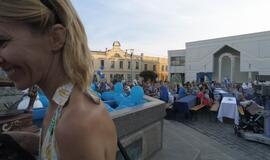 Mėlynas Klaipėdos miesto gimtadienis Teatro aikštėje