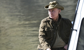 Putinas vėl atostogavo Sibire