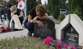 Tbilisyje minimos Gruzijos ir Rusijos karo 10-osios metinės