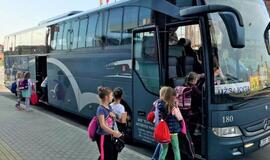 Į plaukimo pamokas - komfortišku autobusu