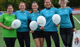 Klaipėdos r. policijos merginų penketukas užėmė 1-ąją vietą