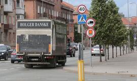 Minijos gatvėje nepaisoma ženklų