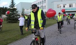 Medikai mynė dviračius už sveiką širdį