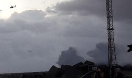 Stiprus vėjas: Klaipėdos uoste ribojama laivyba