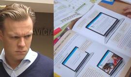 Vadovėlyje – Landsbergių verslo reklama