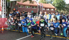 Beveik 150 vaikų dalyvavo Europos bendradarbiavimo bėgime Nidoje