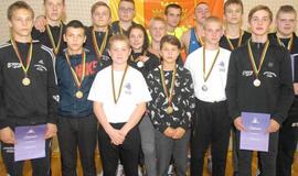 Klaipėdiečiai imtynininkai- žaidynių nugalėtojai