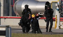 Klaipėdos pareigūnai treniravosi SGD terminale