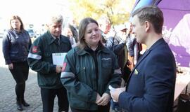 Savivaldos dieną tarnautojai dirbo lauke