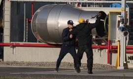 Klaipėdos pareigūnai treniravosi SGD terminale