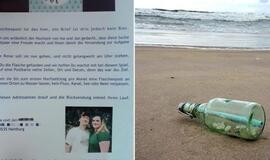 Smiltynėje rado žinutę butelyje su neįprastu prašymu