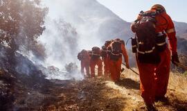 Per miškų gaisrus Kalifornijoje žuvusių žmonių skaičius pasiekė 77