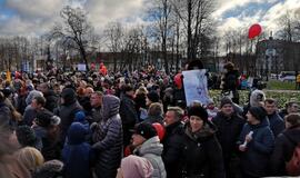 Mitingas prieš vaikų atiminėjimą