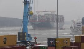 Uoste - rekordinio dydžio laivas