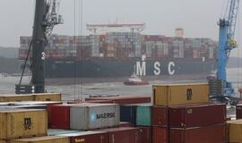 Uoste - rekordinio dydžio laivas